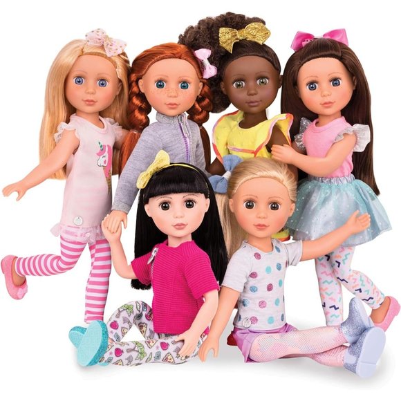 Nelly 14-inch Poseable Fashion Doll for Girls Age 3 & Up - Yellow - Picture 15 of 16